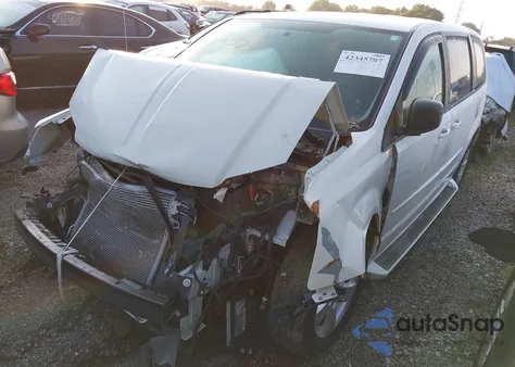 2013 Dodge Grand Caravan Se из США, поврежденный, VIN 2C4RDGBG6DR651594